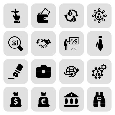 düz iş Iconset 2