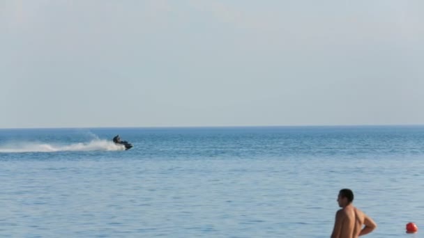 Jetbike sur la mer 