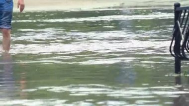 sonra fırtına: insanlar ve arabalar