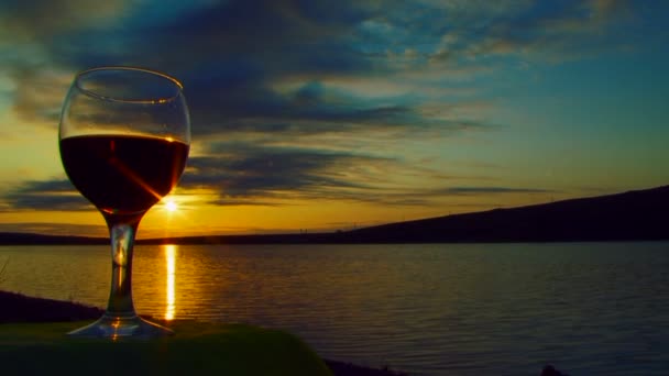 Wine & Sun — Stock Video