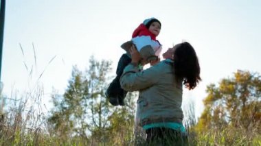 Anne ve bebek çocuk