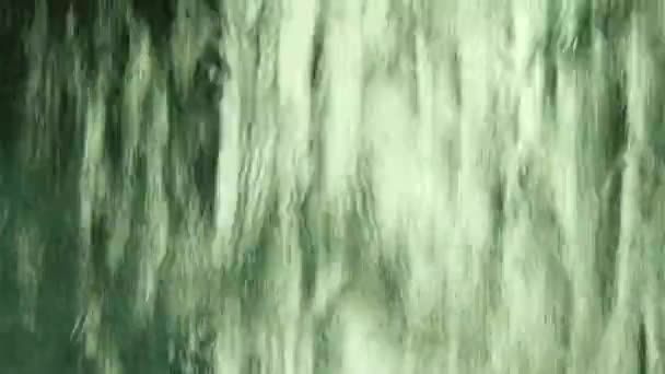 Vodní Clony Zblízka Abstraktní Pozadí — Stock video