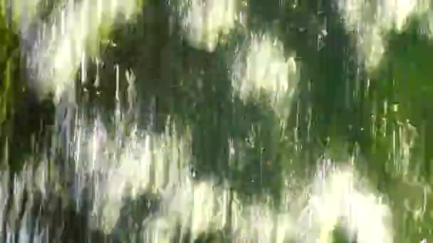 Водяна Завіса Крупним Планом Абстрактний Фон — стокове відео