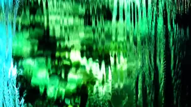 超慢速水幕关闭水抽象背景 — 图库视频影像