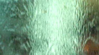 HD 1080 süper yavaş su perdesi su soyut arkaplanını kapatın.