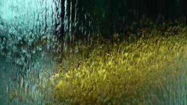 HD 1080p 250 fps akşam yemeği yavaş su perdesi soyut, arkaplan