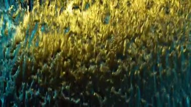 HD 1080p 250 fps akşam yemeği yavaş su perdesi soyut, arkaplan