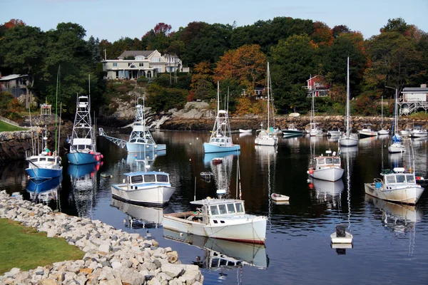 Perkins Cove Harbor — Stock Photo, Image