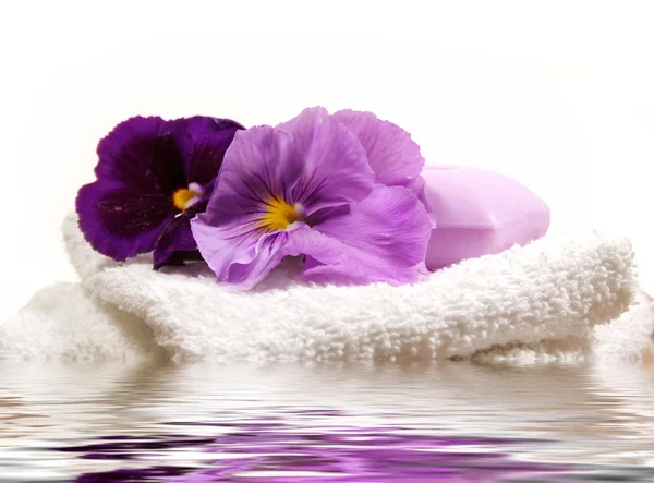 Spa Items Purple — Stock Photo, Image