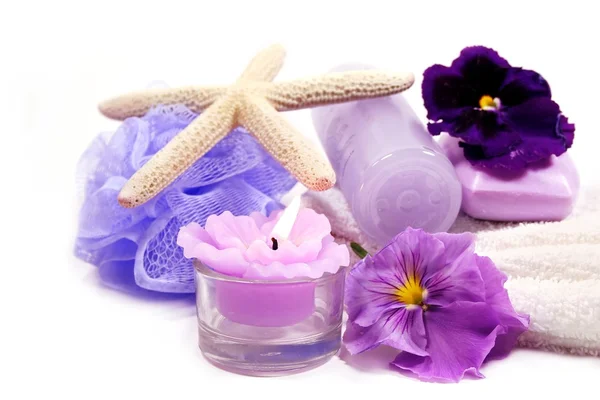 Spa Items Purple — Stock Photo, Image