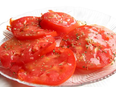 domates ve fesleğen