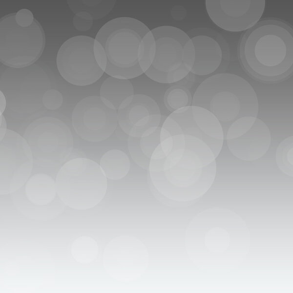 Gray Backgroud with Circles