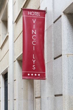 VALENCIA, İSPA - 10 Kasım 2021: Vincci Lys İspanyol otel zinciri.