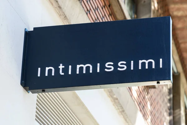 Valencia Spain December 2021 Intimissimi Italian Clothing Label Belongs Calzedonia — Stock Photo, Image