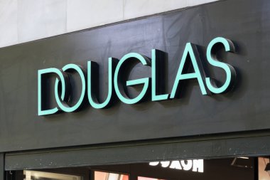 VALENCIA, SPAIN - JANUARY 03, 2022: Douglas is a German perfumery chain