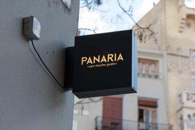 VALENCIA, SPAIN - JANUARY 10, 2022: Panaria is a Spanish chain of bakeries