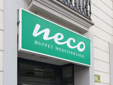 VALENCIA, İspanya - 14 Nisan 2022 Neco, İspanya 'nın Akdeniz besin zinciri.