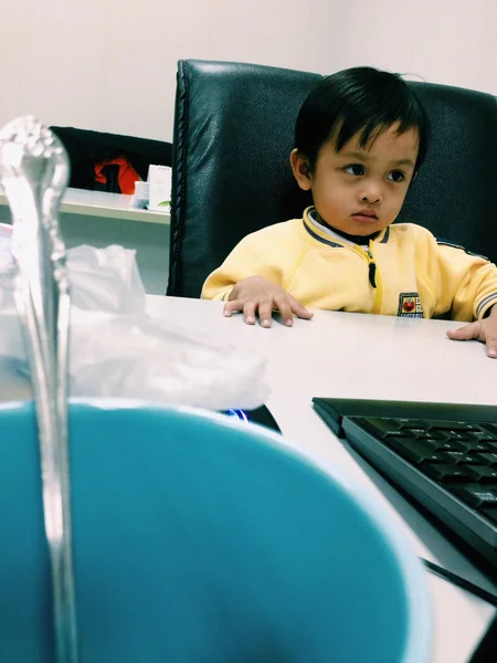 Thai kid, kind, niedlich, kind — Stockfoto