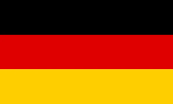 German flag — Stock Photo, Image