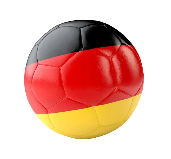 Pelota de fútbol alemania 3d — Foto de Stock