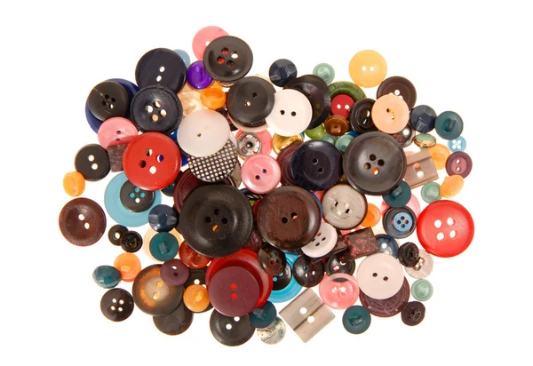 Many-coloured buttons — Stock Photo, Image