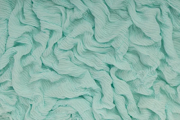 Turquoise fabric — Stock Photo, Image