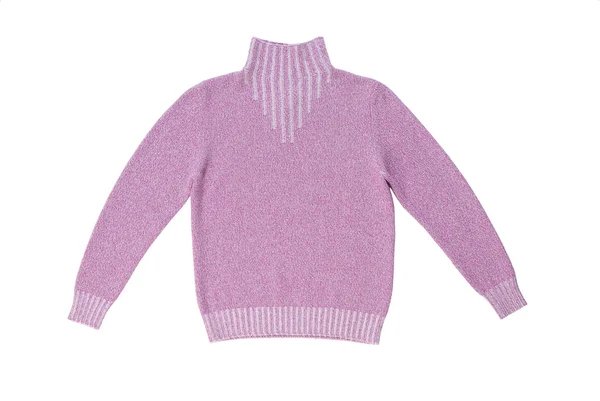 Fioletowy sweter męski — Zdjęcie stockowe