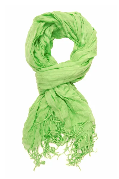 Green scarf — Stock Photo, Image