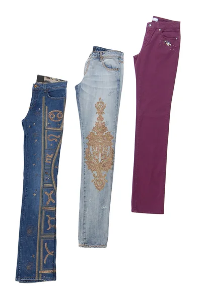 Diferentes jeans de moda —  Fotos de Stock