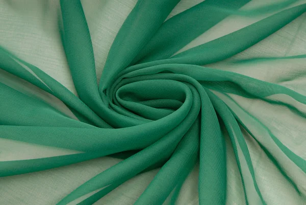 Green fabric — Stock Photo, Image