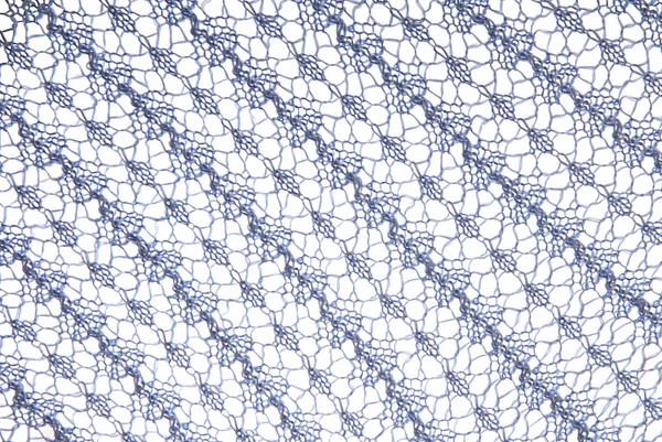 Blue stockinet mesh — Stock Photo, Image