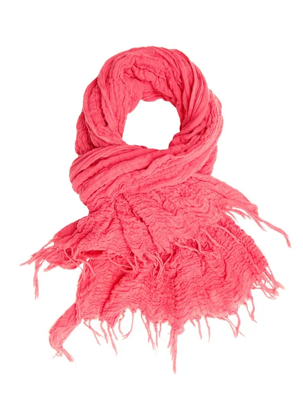 粉红色的围巾 — 图库照片