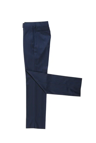 男性の青の古典的なズボン — ストック写真