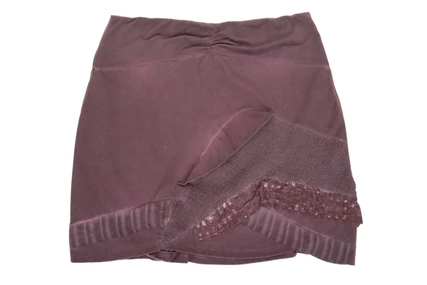 Lilac miniskirt — Stock Photo, Image