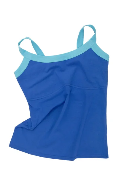 Blue sports tee shirt — Stock Photo, Image