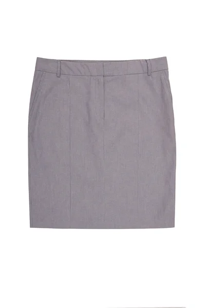 Blue pencil skirt — Stock Photo, Image