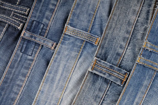 Montón de jeans — Foto de Stock