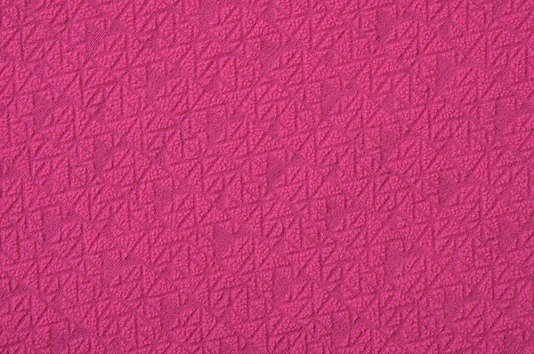 Pink Fabric Background Textile Texture Fuchsia Cloth Creative Rosy Backdrop — Stock Photo, Image