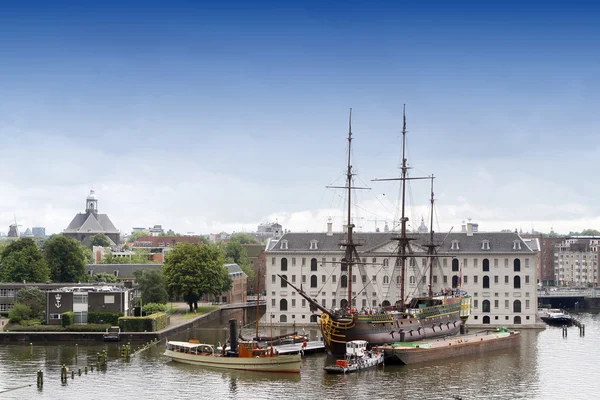 国家海事博物馆，阿姆斯特丹荷兰 — 图库照片