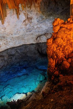 Gilindire Mağarası 'ndan İç Detaylar (Aynaligol), Mersin, Türkiye
