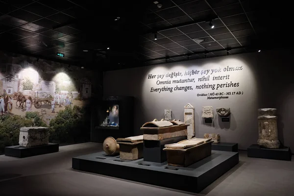 Mersin Turkey December 2021 Interior Detail Mersin Archeology Museum Largest — Stockfoto