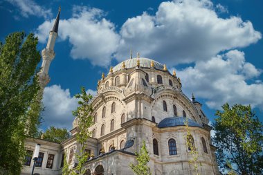 Düşük Açı Vuruşu Nusretiye Camii, İstanbul, Türkiye