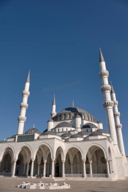 Melike Hatun Camii 'nin Dikey Vuruşu, Ankara, Türkiye
