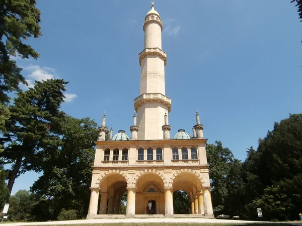 Minarete em Lednice (República Checa ) — Fotografia de Stock