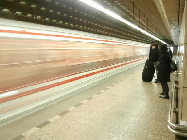 Metro de Praga — Foto de Stock