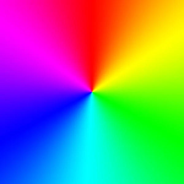 Rainbow spectral circle gradient — Stock Photo, Image