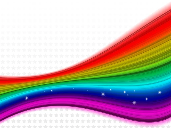 Rainbow star background — Stock Photo, Image
