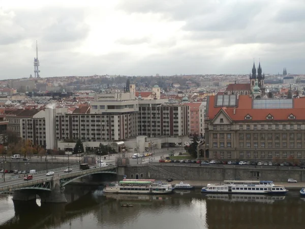 Prag'da sonbahar, Çek Cumhuriyeti (2013-11-11) — Stok fotoğraf