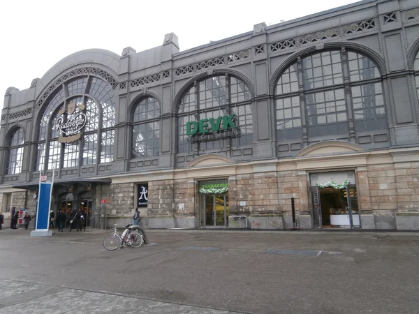 Dresden centralstationen, Tyskland (2013-12-07) — Stockfoto