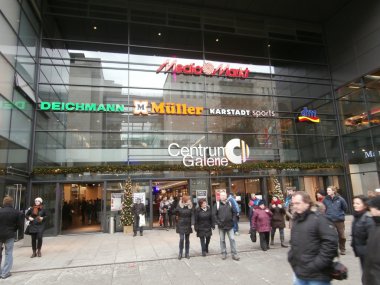 Centrum galerie alışveriş merkezi Dresden, Almanya (2013-12-07)